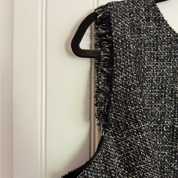 J. Crew Black and Grey Sparkling Tweed Dress and Blazer - Picture 12 of 16